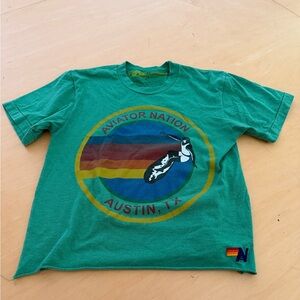 Women’s Aviator Nation Green T-Shirt